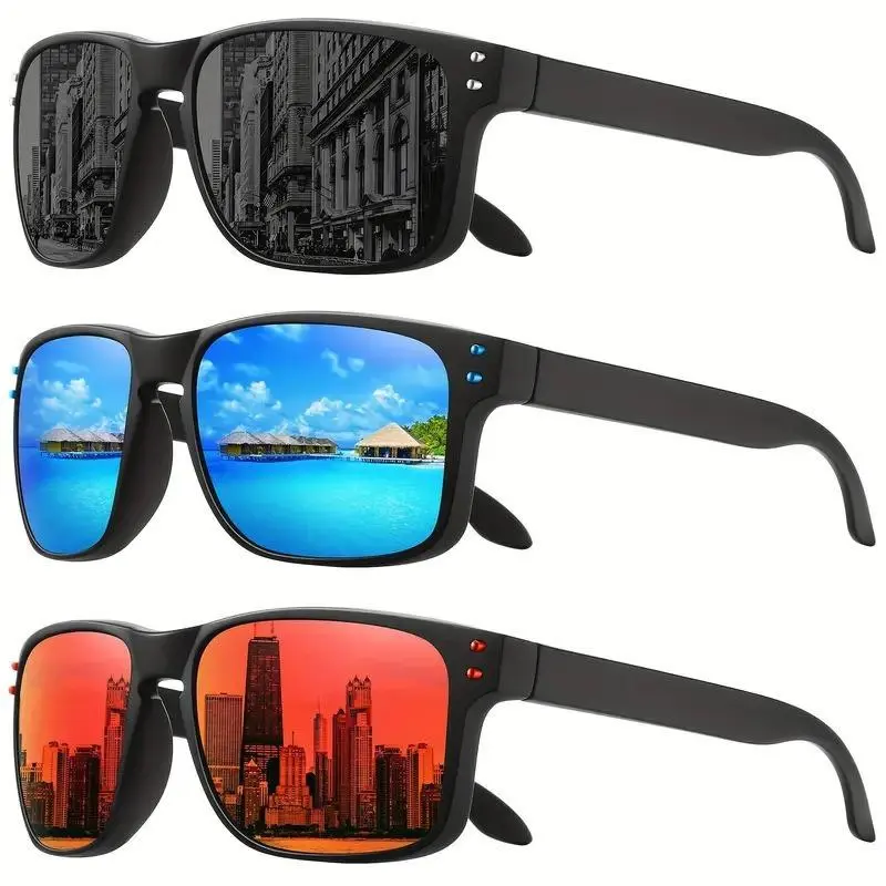 Premium Unisex Polarized Sports Eyewear - UV400 UV Protective Glasses, Ideal for Driving, Cycling