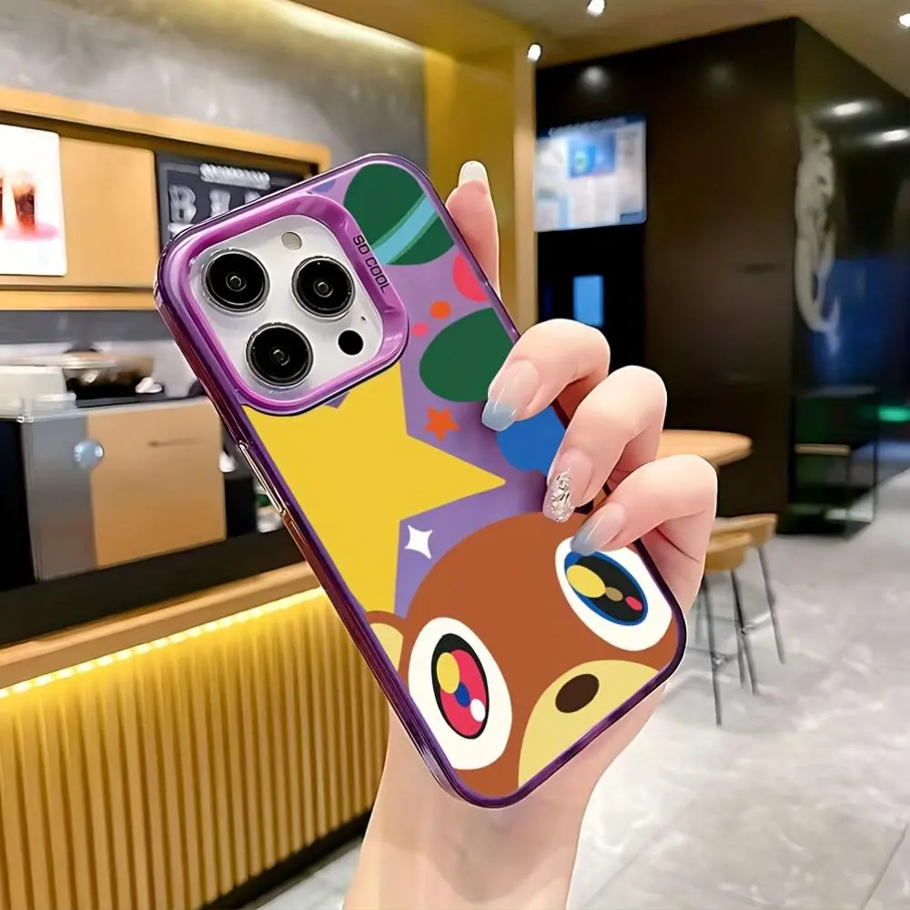 Phone Case - Popular Rapper K-Kanye Phone Case for iPhone 17 Air 16 15 14 13 12 11 Pro Max Plus Drop-Proof Frosted Back Cover