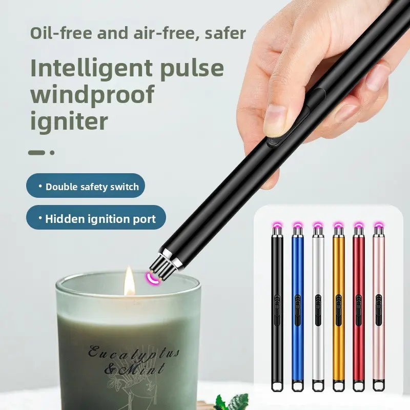 Aromatherapy candle gas stove kitchen rechargeable igniter natural gas ignition gun extended lighter ignition stick