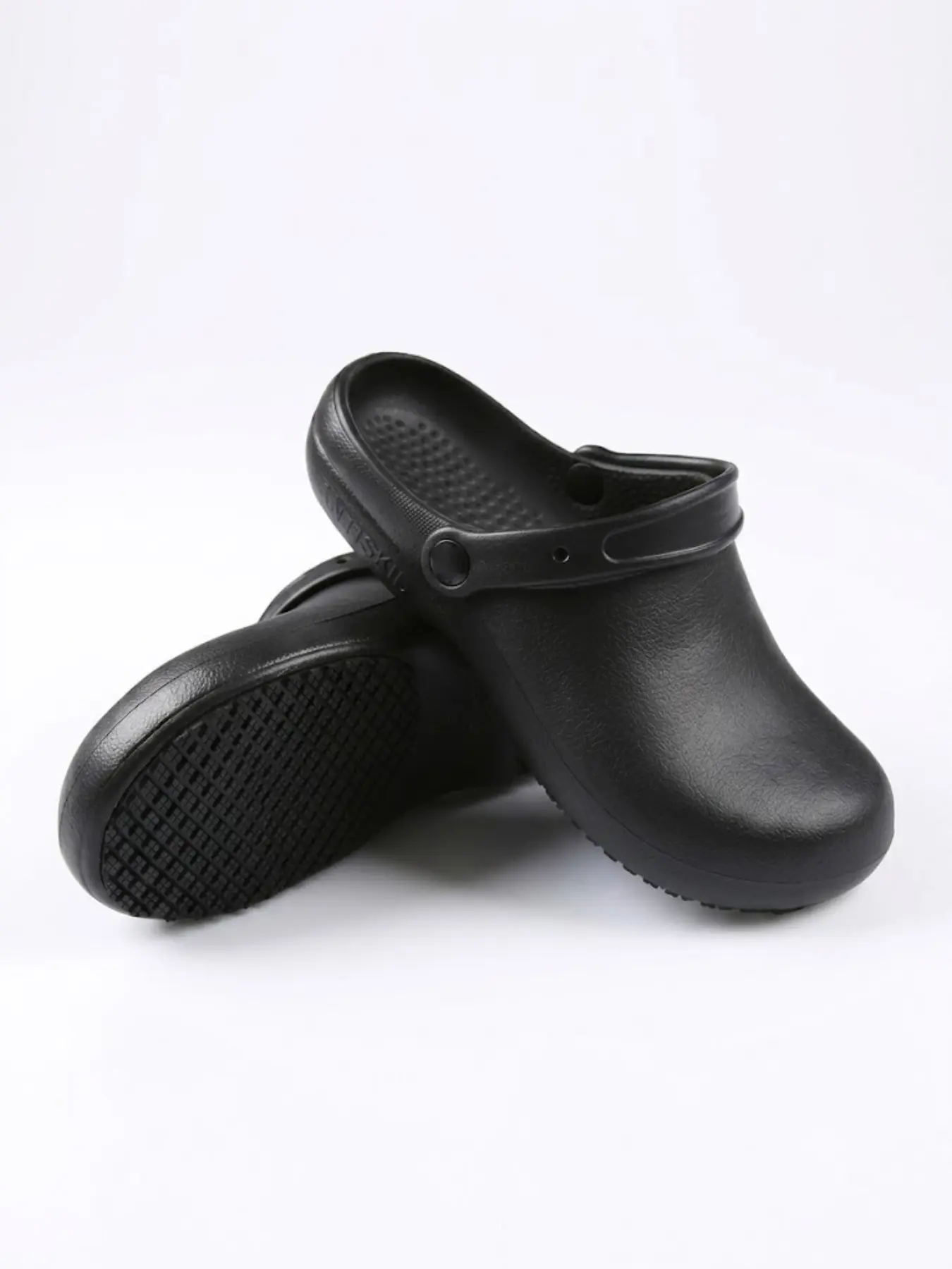 Non-Slip Work Clogs, Garden Chef Shoes, Lightweight Waterproof Nurse Kitchen Restaurant Service Shoes, Breathable Safety Footwear, Clogs Slippers
