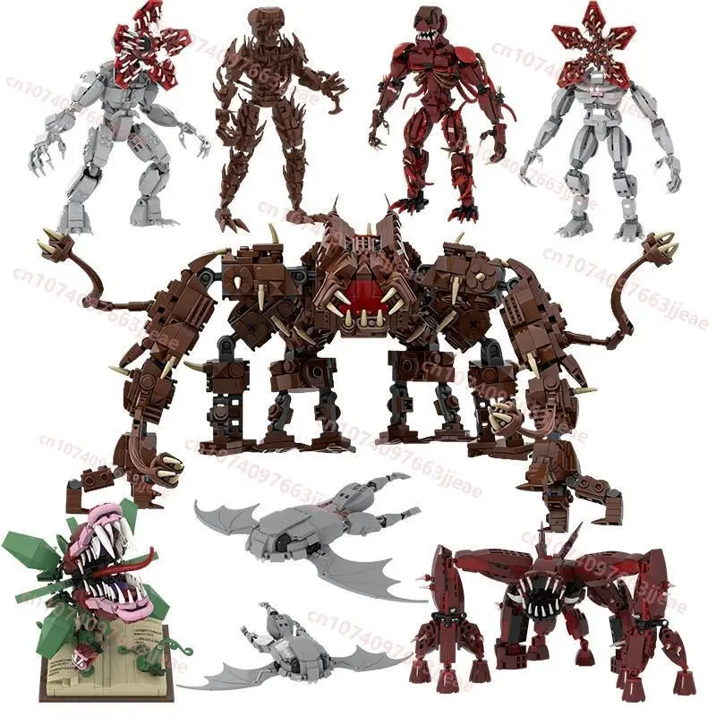 2026 NEW Stranger Demogorgon Buliding Blocks Anime Vecna Action Figure Demogorgon Bricks Minifigure Decor Model Toy Kids Gift