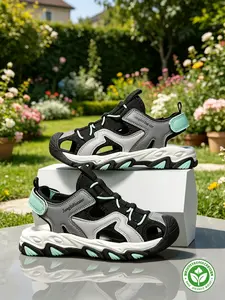 Sport Sandals, Closed-Toe, Medium and Big Kids, Fashionable and Practical, Suitable for Casual and Special Occasions, All-Season Design, Versatile Sandals