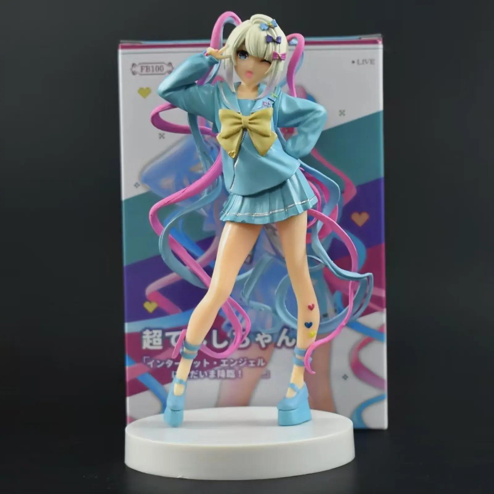 17cm Needy Girl Overdose Anime Figure Pop Up Parade KAngel Action Figures Virtual Uploader PVC Collection Model Ornaments Toys