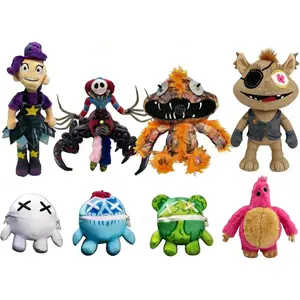 Wrongside Outimals Poppy Playtime Plush Toy Set - 9.8 inch The Prototype Lily Lovebraids Giblet Stuffed Animals, Horror Game Collectible Soft Dolls, Gift for Fans
