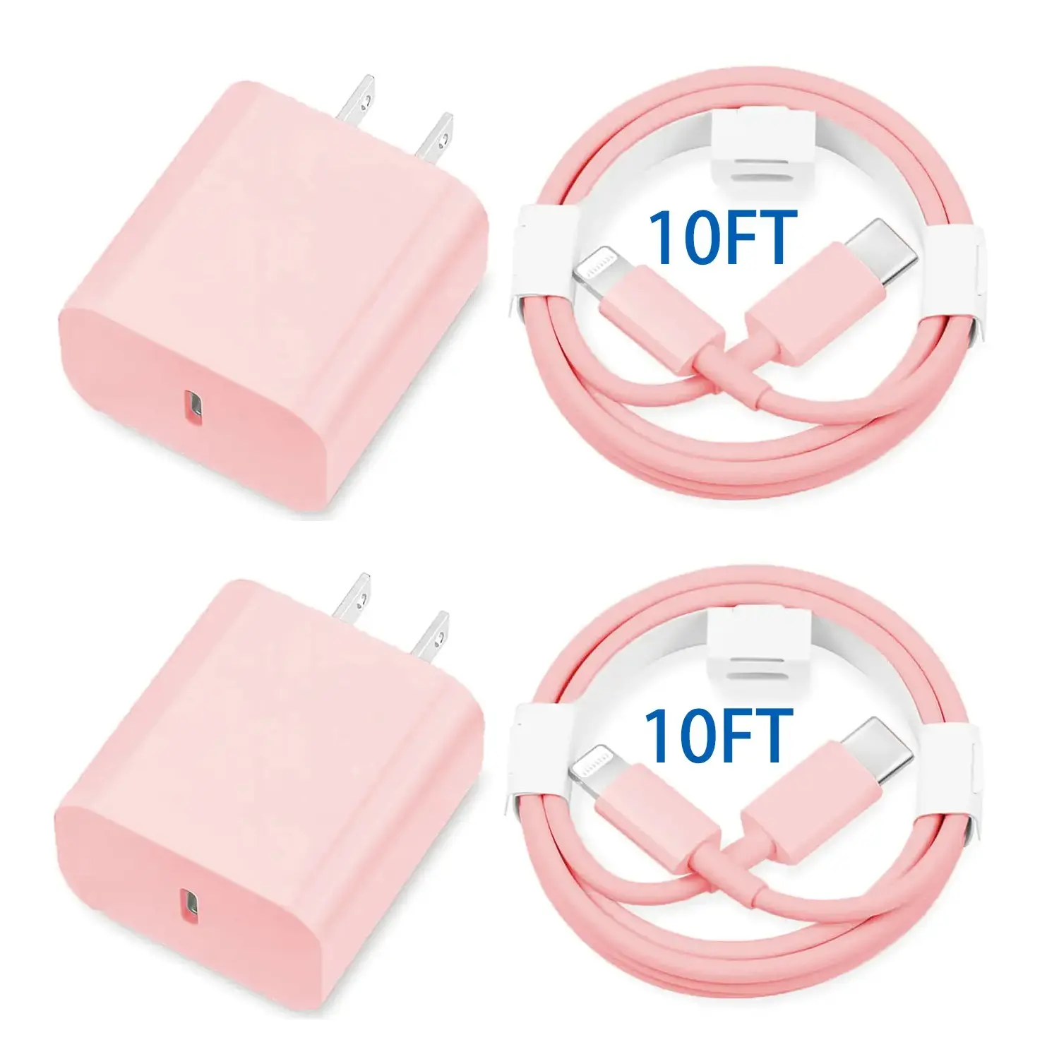 [MFi Certified] 20W Type C Fast Charger Block with 10FT USB C to Lightning Cable Compatible for iPhone 14/13/12/11 Pro Max/Xs Max/XR/X,iPad Charging for Electronic Smartphone and Cellphone