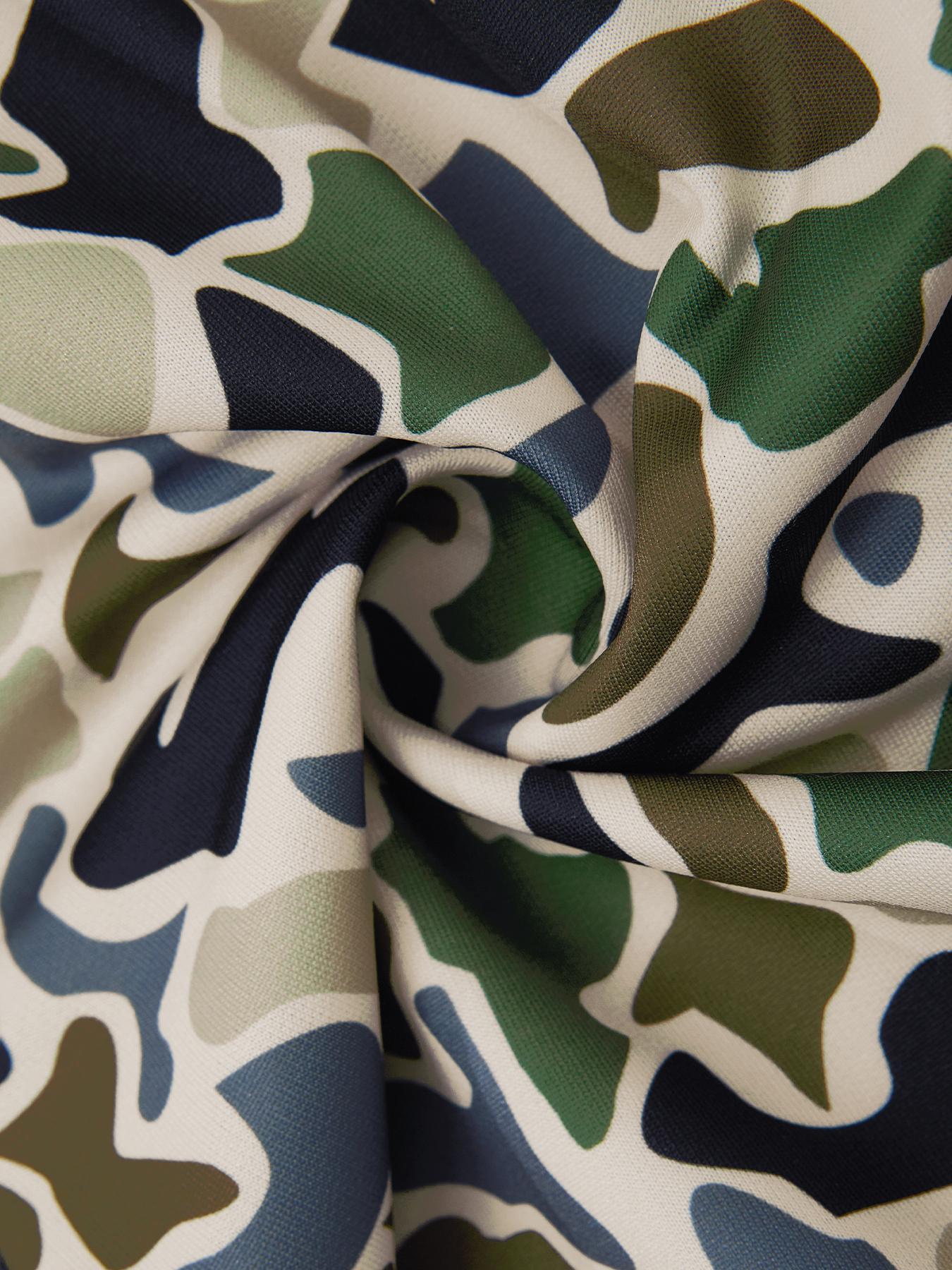 Men's Camo Print Shorts, Regular Fit Casual Street Shorts for Summer, Men's Bottoms for Daily Wear, Camouflage Shorts, Casual Streetwear Shorts