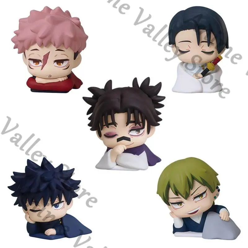 Jujutsu Kaisen Anime Action Figures, Capsule Mini Figurines for Collectors, Fushiguro Yuuji Choso Okkotsu Yuta Cosplay Collectibles, Toy Gift for Fans