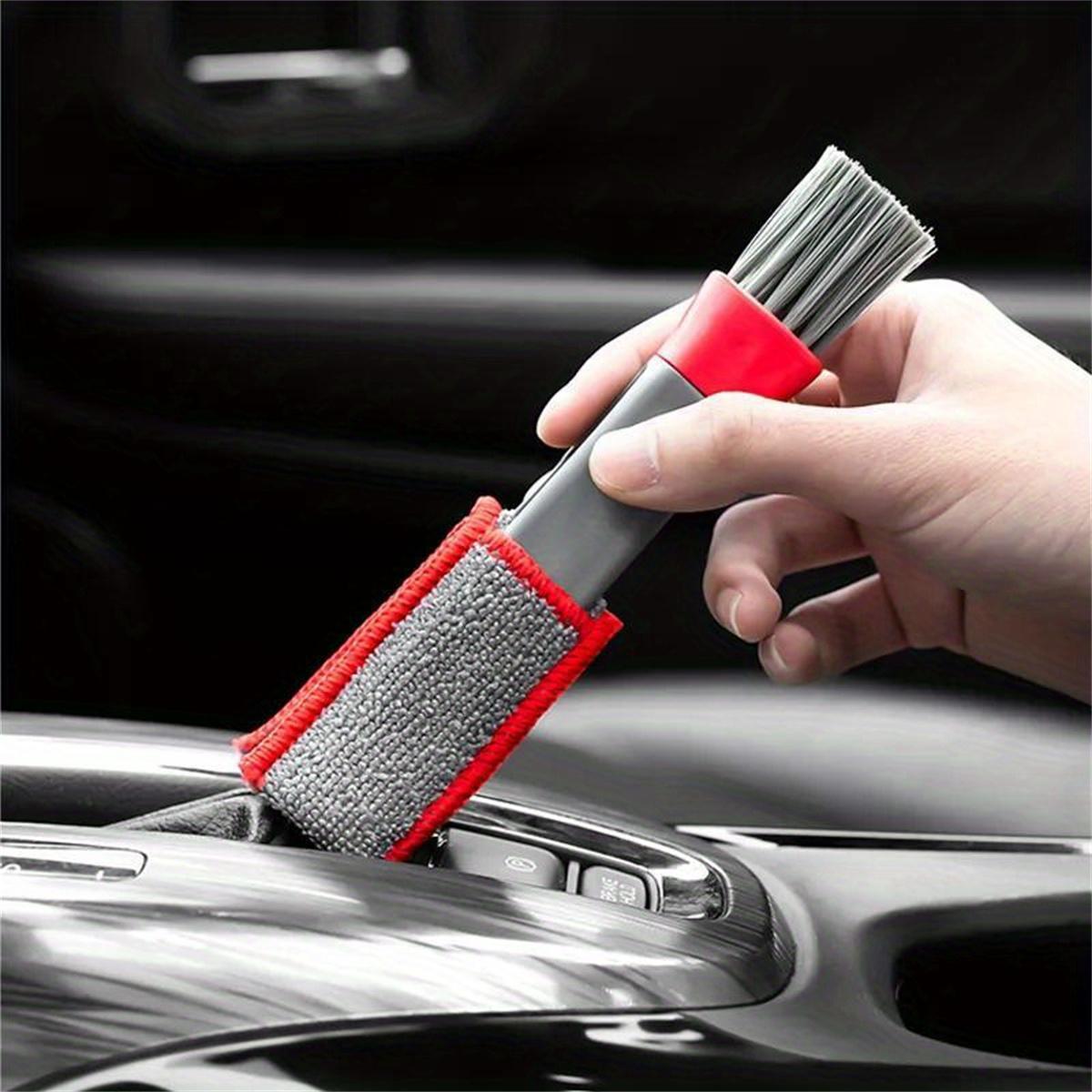 Car Air Vent Cleaning Brush, Double-Headed Multifunctional Car Interior Cleaning Brush, Auto Detailing Cleaner, Car Cleaning Tool, Car Detailing Supplies, Car Detailing Products, Car Detailing Brushes #GLOBAL PICKS