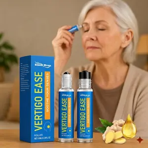 Natural Vertigo Relief Roll-On Aromatherapy Oils, Essential Oil Aromatherapy for Stress & Fatigue Calming, Dizziness Support, 0.34 Fl Oz