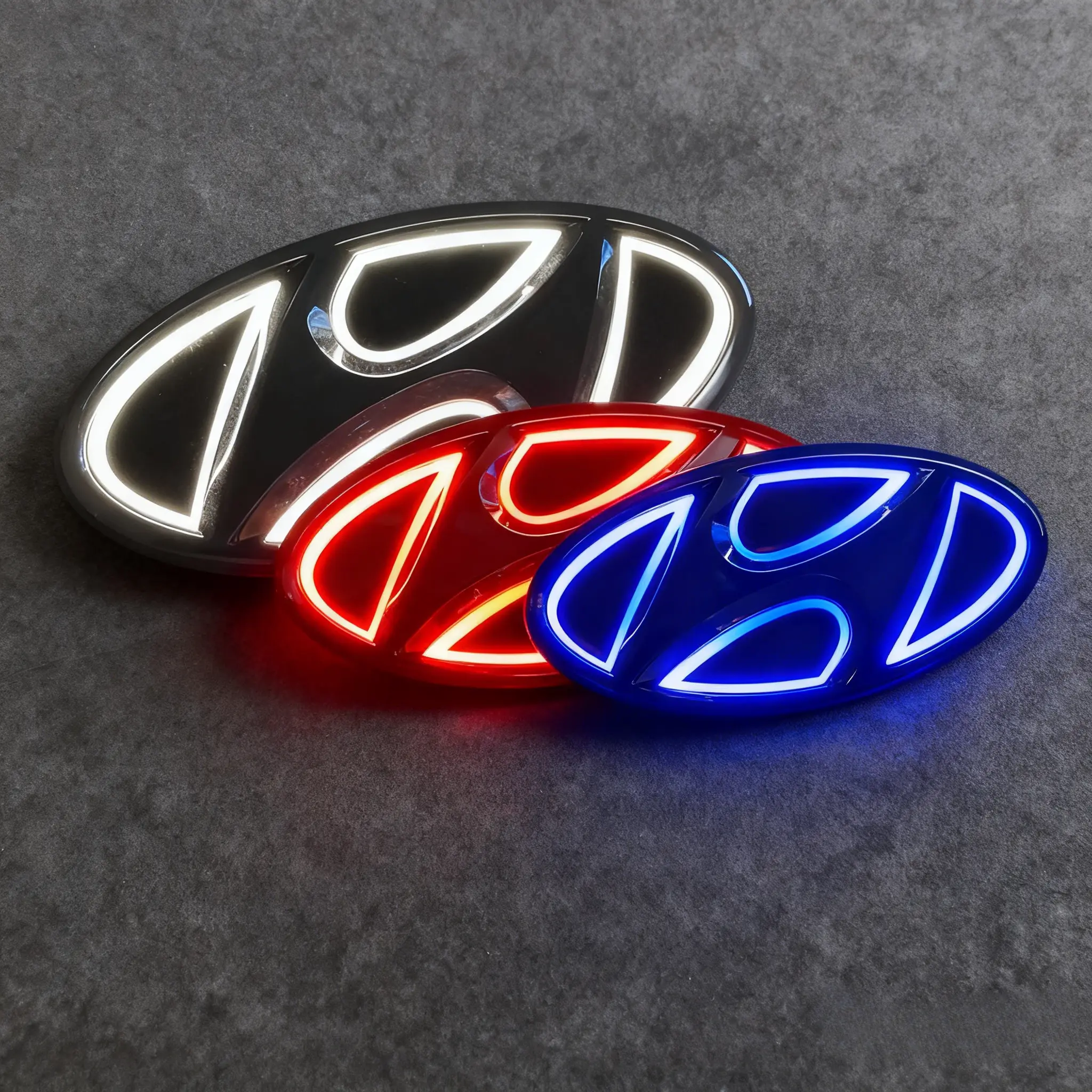 LED Tailgate Light Strip with Logo Emblem, Sequential Turn Signal Brake Lamp, Waterproof Car Exterior Accessory for Mid-Size Sedan