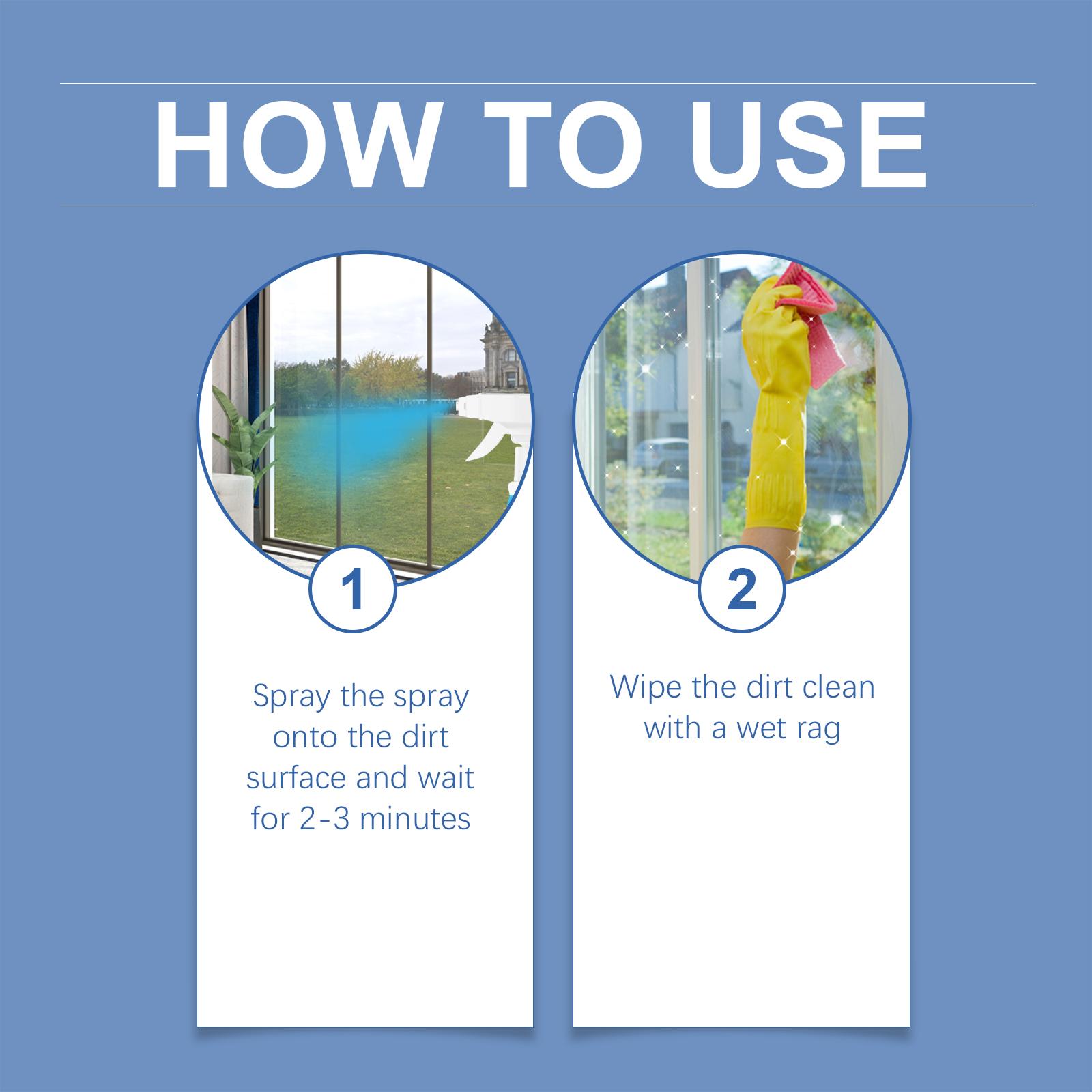 Jue-Fish household glass cleaner