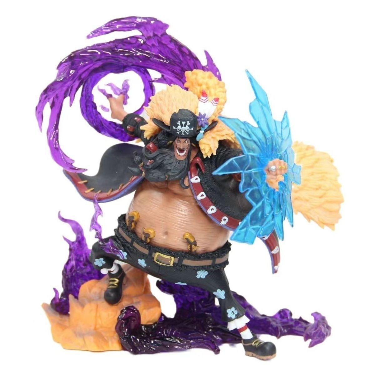 One Piece Blackbeard Marshall D Teach Figures Manga  Anime Figure Black Beard Gk Statue Model Collection Room Ornament Gift
