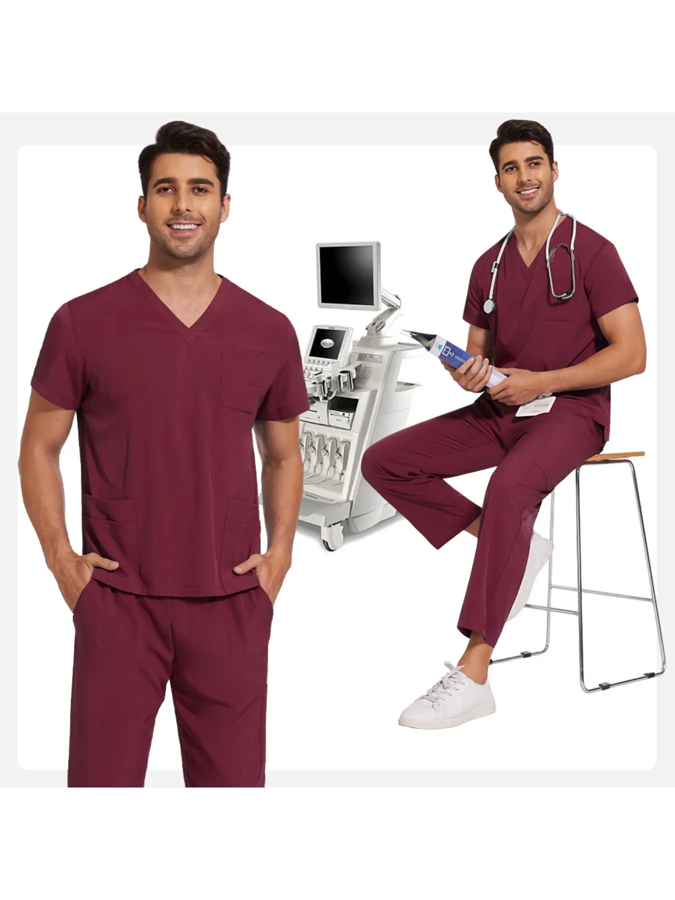 Wholesale Workwear Sets | Unisex Work Clothing Uniforms Top and Pants Sets for Veterinary Clinics, Pet Grooming Salons, Luxury Spa Attendants, and Wellness Center Teams