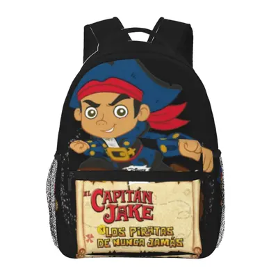 jake and the neverland pirates mini backpack Disney 14 Litres 3D Embossed Kids in Disney Junior Characters (Jake Pirates) Where be the treasure Sail into adventure with the