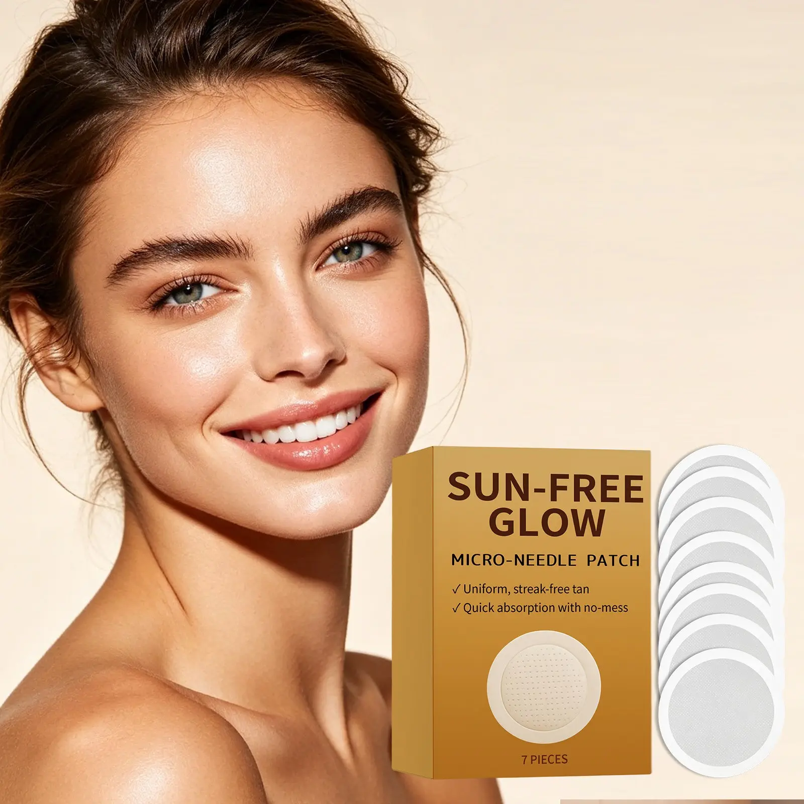 Summer Outdoor Tan Stickers, Natural Bronze Glow, Daily Use Beach Care, Enhance Sun Exposure, Perfect for Summer Activities, Tanning Products, Fake Tan, Body Care
