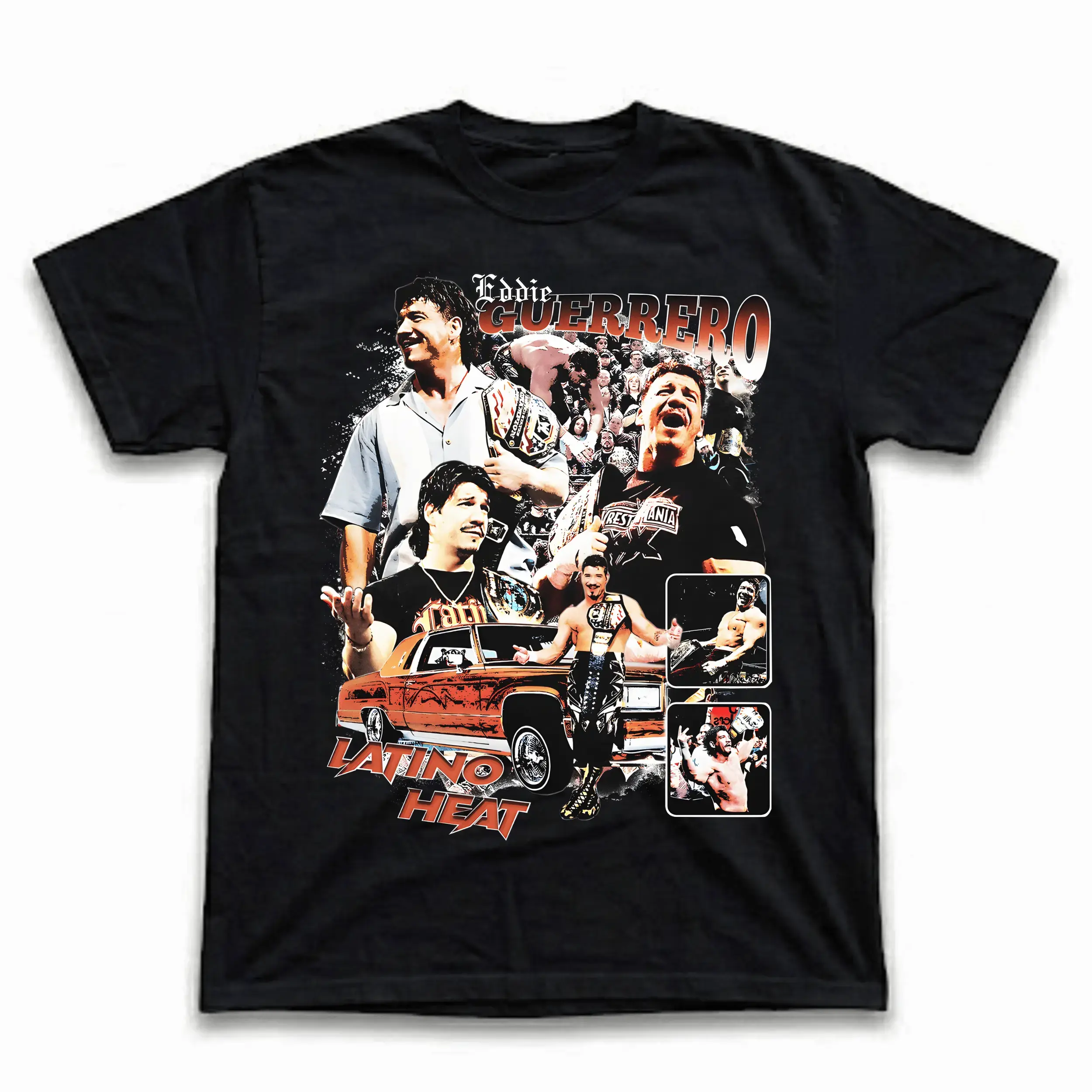 Eddie Guerrero Vintage T Shirt Menswear Stylish T-Shirt Top Graphic Love Wrestling, Unisex T-Shirt, For Women Men