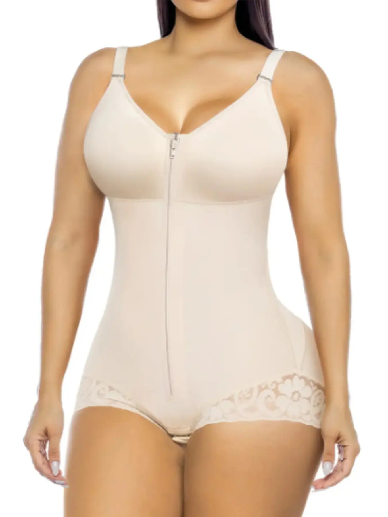 Overbust Fajas Colombianas Shapewear for Women Spaghetti Strap Tummy Control Brief Shaper Overbust Fajas Colombianas Shapewear for Women Spaghetti Strap Tummy Control Brief Shaper