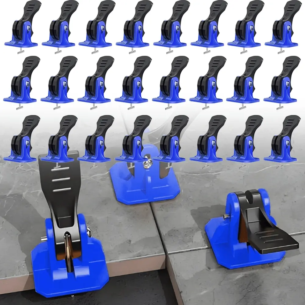 325PCS Tile Leveling System with 2mm Spacers – Effortless Push-Down Design for Quick, Professional Tile Alignment on Floors and Walls