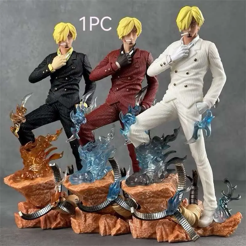One Piece Lx Sanji Dual Wing Handmade Gk Resonance Series Anime Model Figure, Car Gift Decorative Ornament, Anime Figures