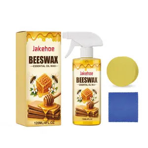 Beeswax Wood Polish Spray, Brightening Without Water Stains, Ideal for Furniture and Floor Care, Daily Maintenance Essential