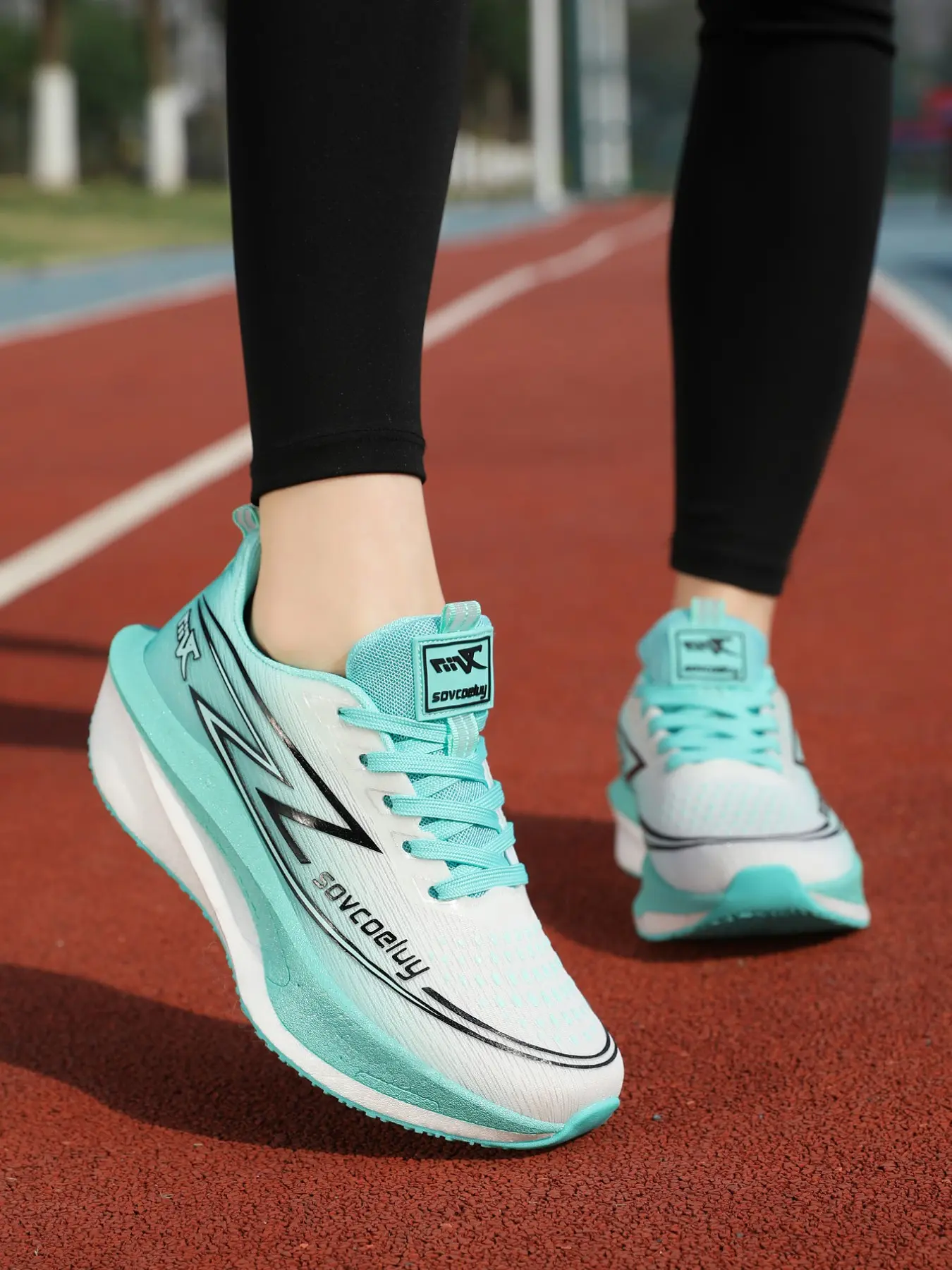 Breathable Comfort Women's Casual Sneakers, Lightweight Running Shoes, All-Season Textile Upper, Shock Absorption, Ideal for Gym & Daily Wear