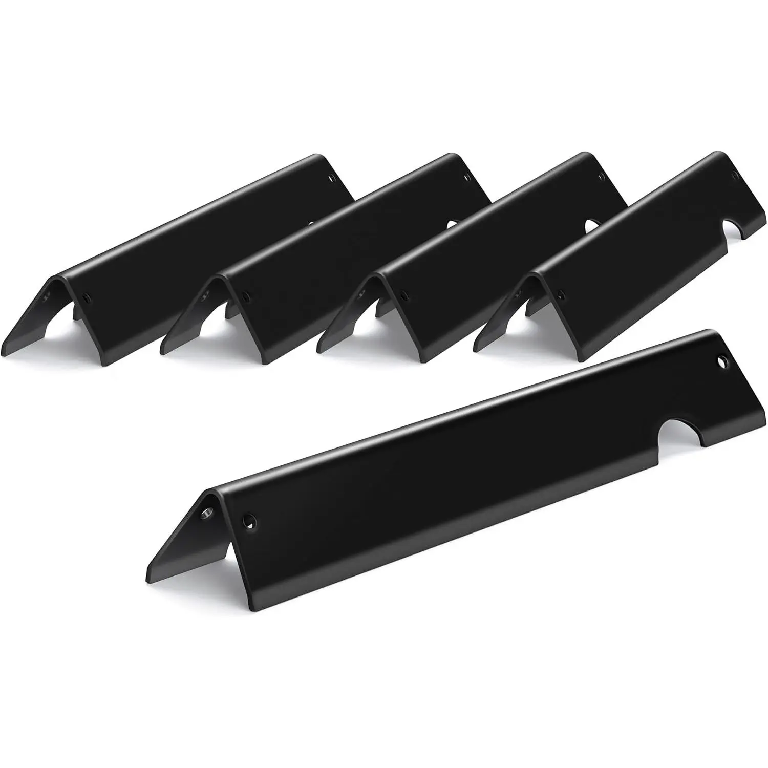 17" Flavorizer Bars Replacement for Weber Genesis II GS4 300 E-310 E-315 E-335 LX-340 Grill Parts, 16GA Upgraded Porcelain-enameled Steel Flavor Bars, 5 Pack
