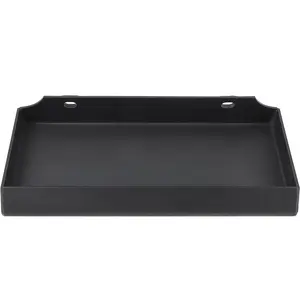 Heavy Duty Quick Attach Mini Skid Steer Mount Plate, Black Steel Adapter Plate Compatible with Dingo, Ditch Witch, Ramrod, Fast Install Skid Loader Attachment Connection Bracket