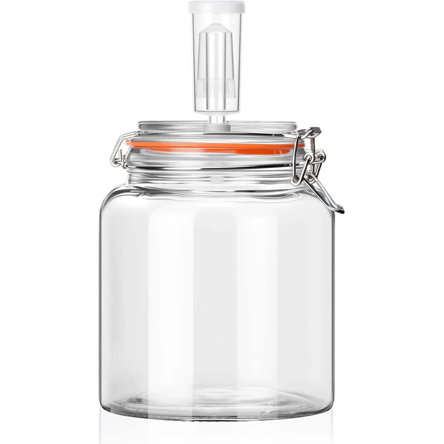 0.6 Gallon Glass Fermentation Jar with Airlock, Small Batch Kit