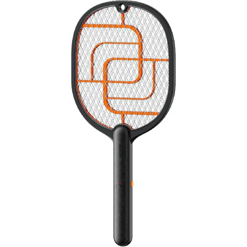Electric Fly Swatter, 3800V Battery Powered Handheld Fly Zapper, 3-Layer Protection Grid Bug Zapper Racket for Home Bedroom Kitchen Office Backyard Patio Indoor Outdoor