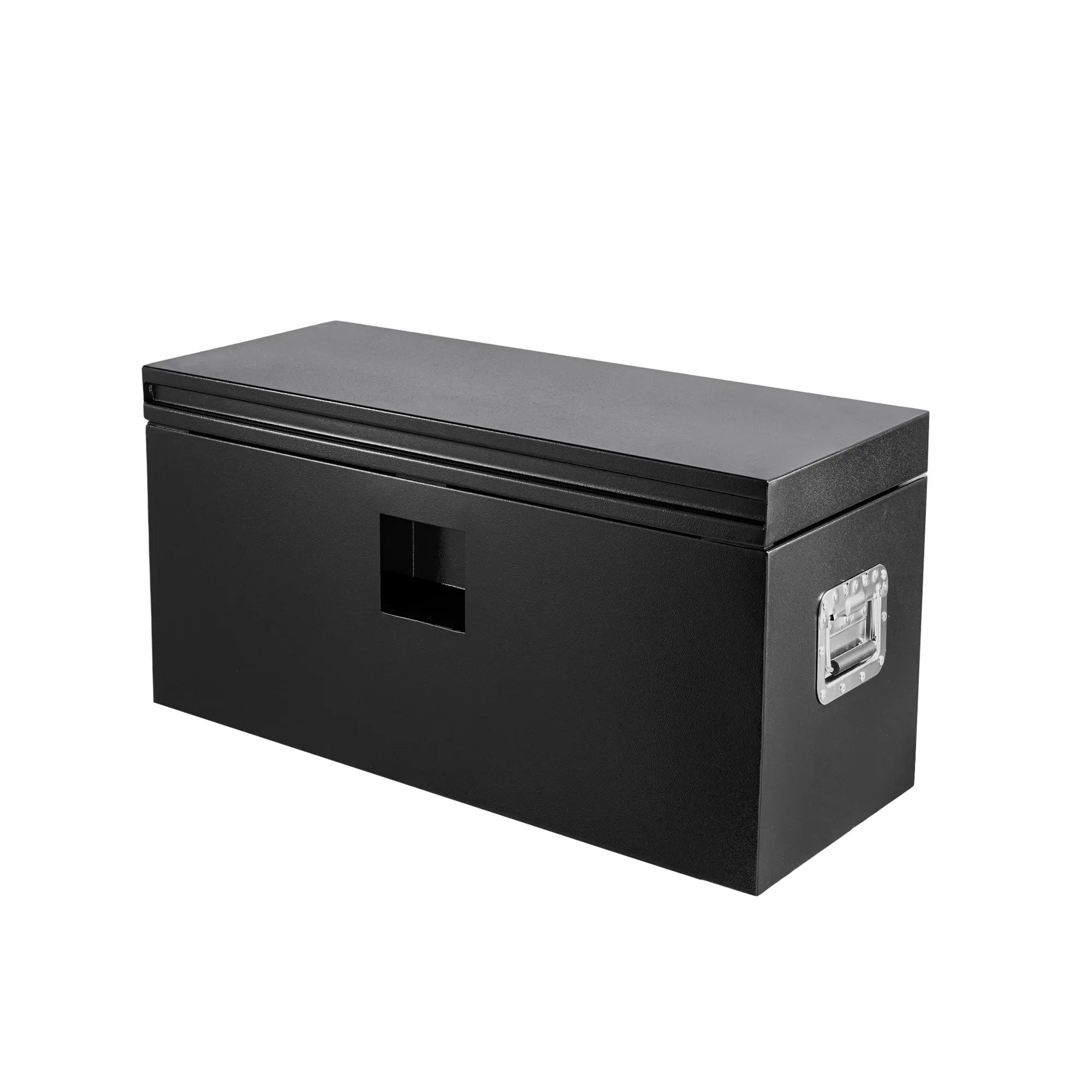 15x15-Inch Heavy-Duty Truck Bed Tool Box, Patented Grooved Lid, Dual Hydraulic Rods, Weatherproof & Lockable, 30, 36, and 48-Inch Lengths, Black Textured Finish