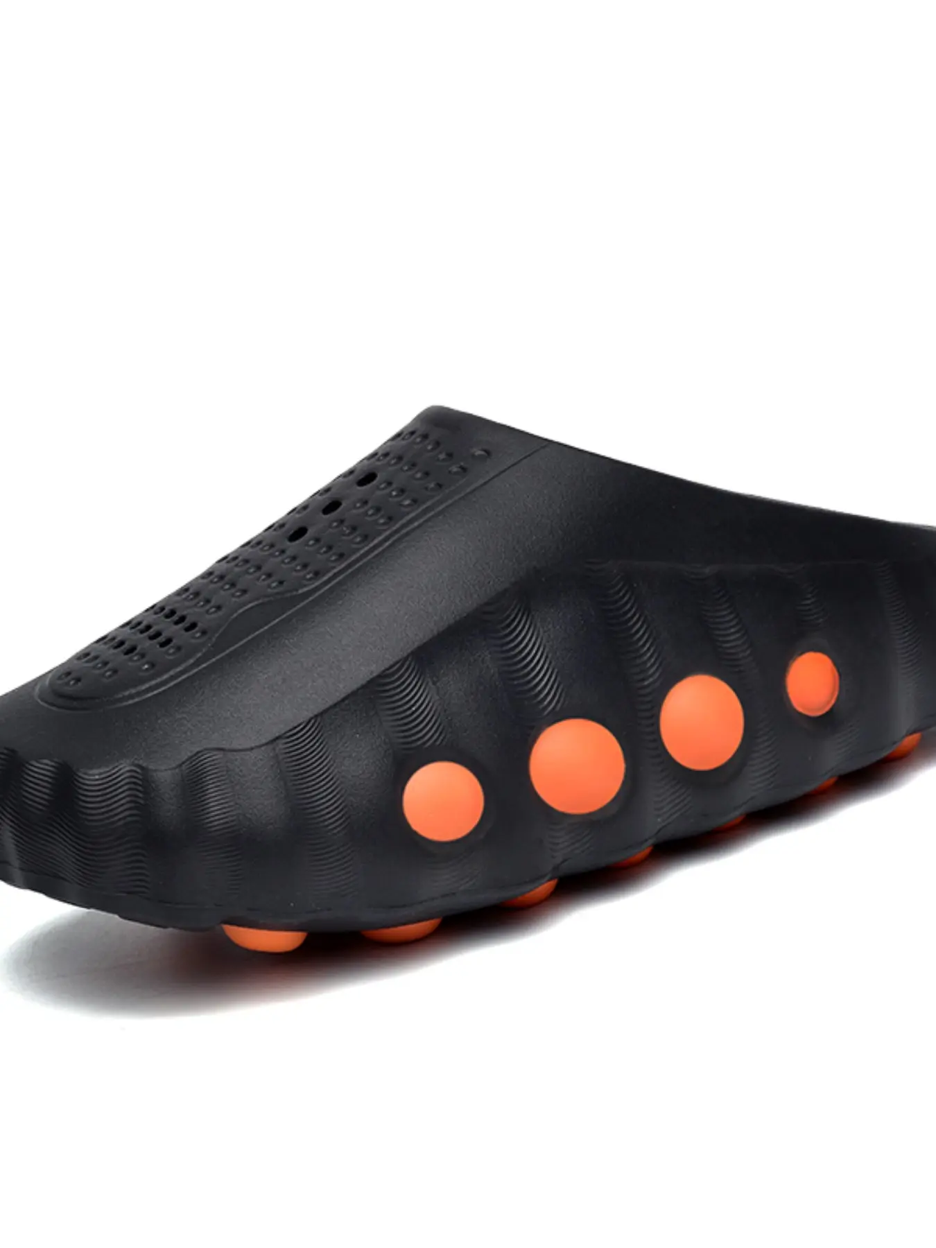 2026 Summer New Wave Open-Toe Holes Half Sandals, Women's One-Piece Eva Thick Sole Breathable Cool Lightweight Non Slip Affordable Slippers, Outdoor Home Anti-Slip Water Shoes