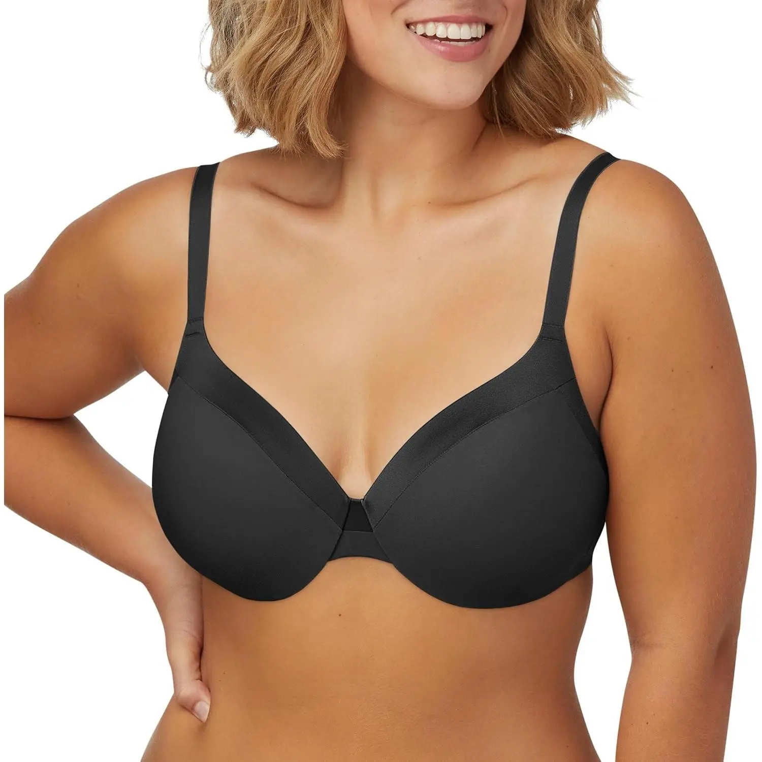 Women's Basic Comfort Devotion Underwire Bra - Convertible T-shirt Bra (Retired Colors)