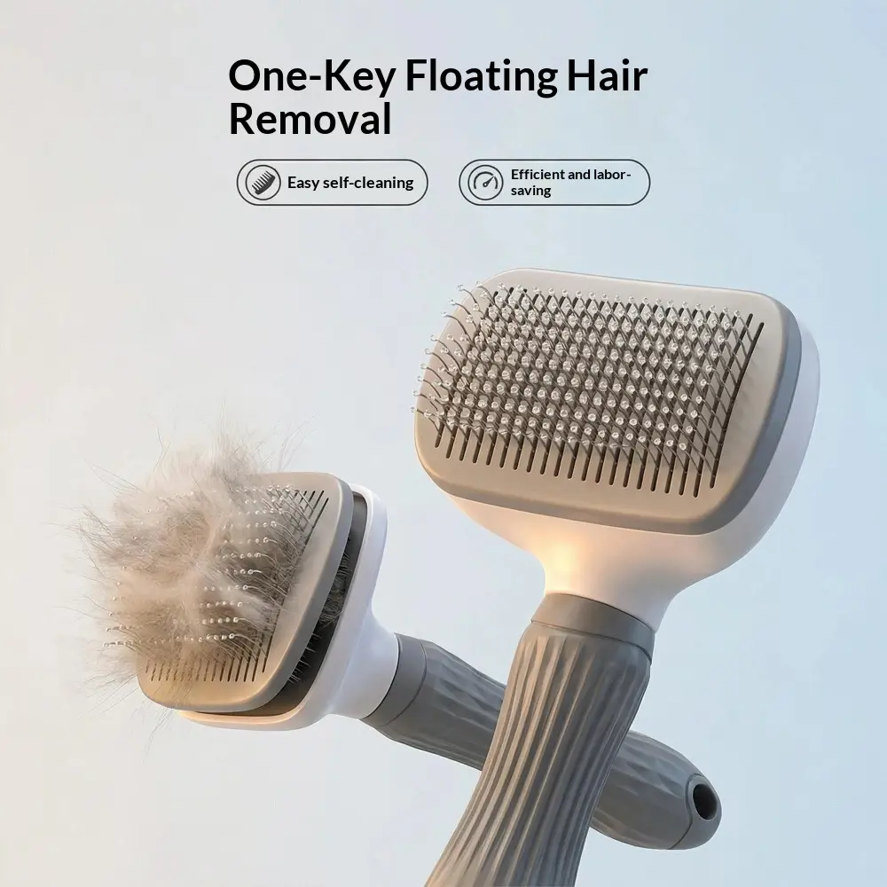 Pet comb hair removal artifact open knot long hair cat dog comb special dog hair cleaning thin cat comb
