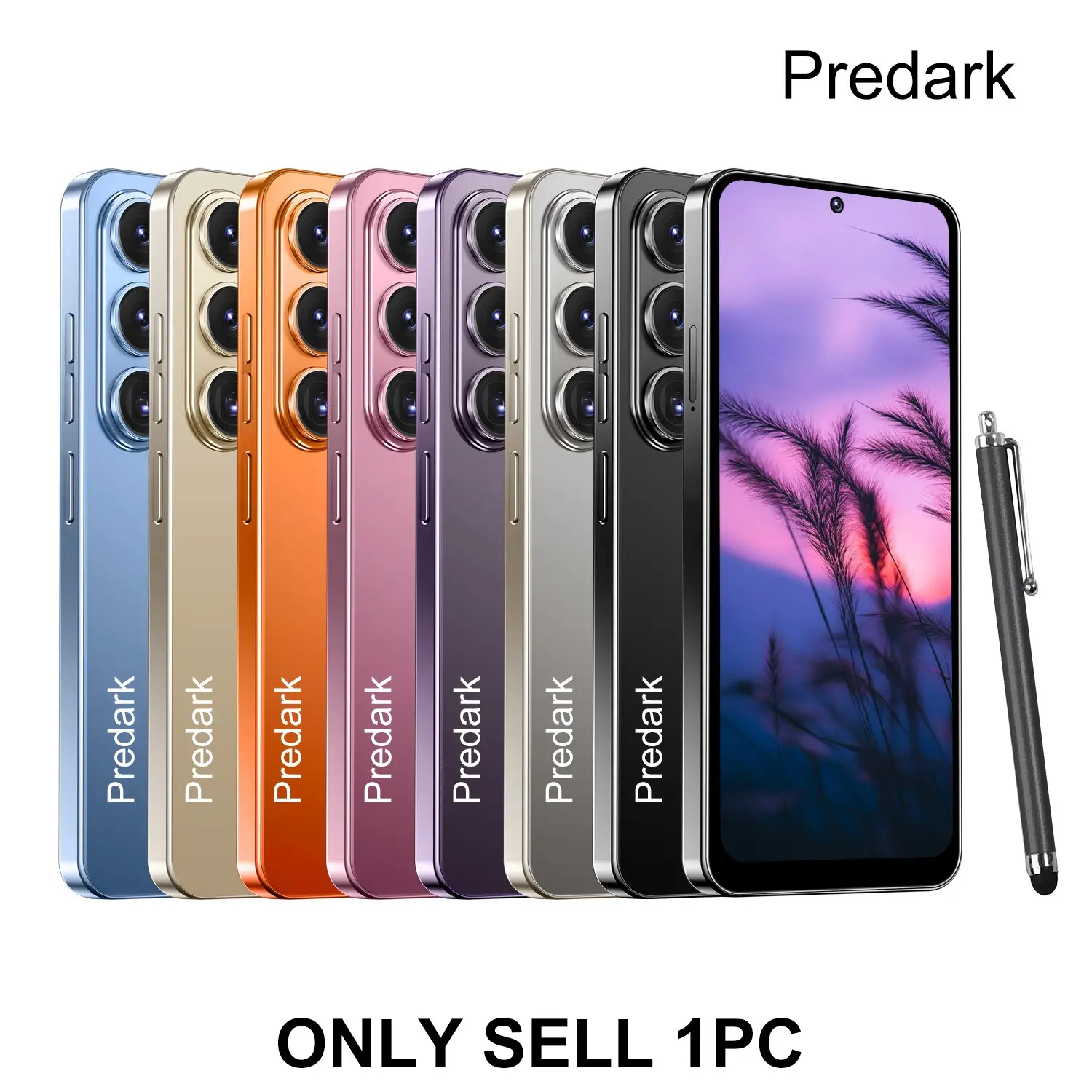 Predark S25 Max Smartphone, 6.56-Inch HD Screen, G85 Octa-Core, 3+32GB Expandable, Dual Camera, 3200mah Battery, Android 12, 4g Dual Sim