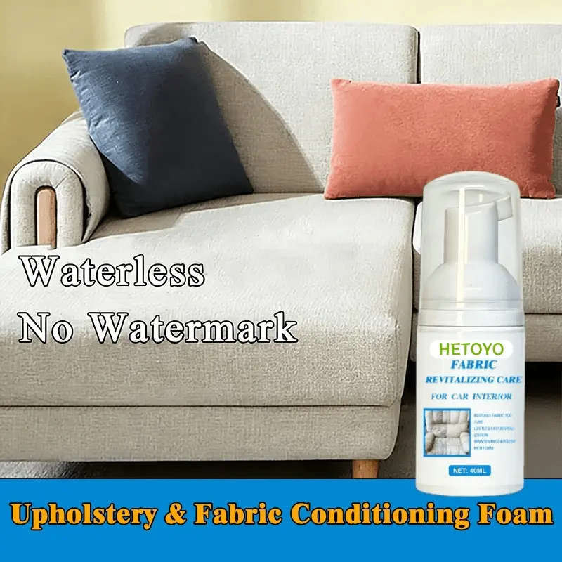 Multifunctional fabric care agent, instant repair agent without washing, suitable for refreshing mattresses, pillows, sofas, carpets, shoes and leather, instantly restored as new, with towels.