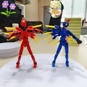 14cm Ultrakill V1 V2 Series Toys 3d Printed Action Figures Multi-Jointed Movable Shapeshift Robot Children Gifts