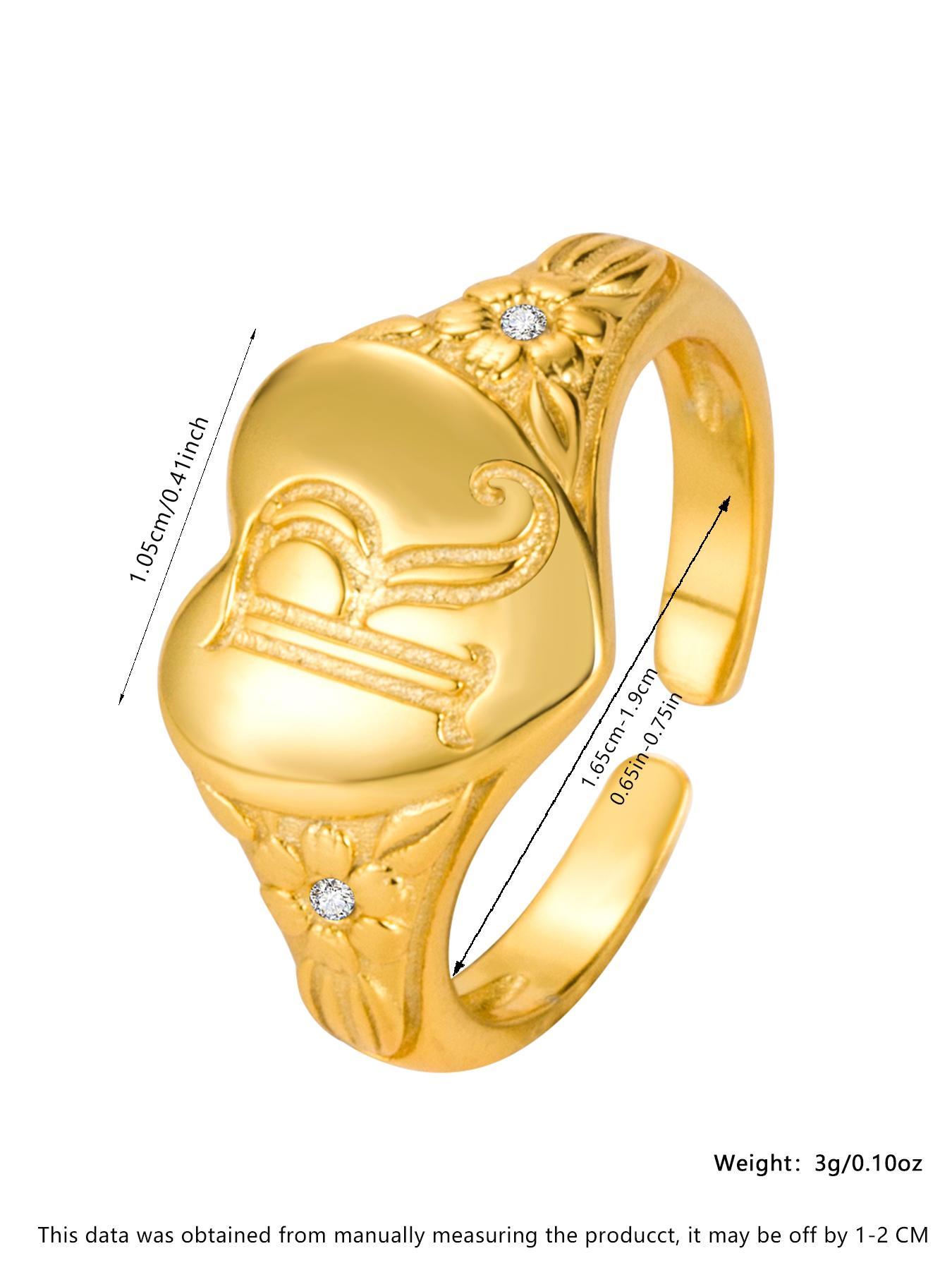 S925 Sterling Silver Fashion R Letter Design Cuff Ring, New Style Simple Jewelry for Women, Trendy All-match & Exquisite Jewelry for Birthday Gift, Alphabet Design Ring