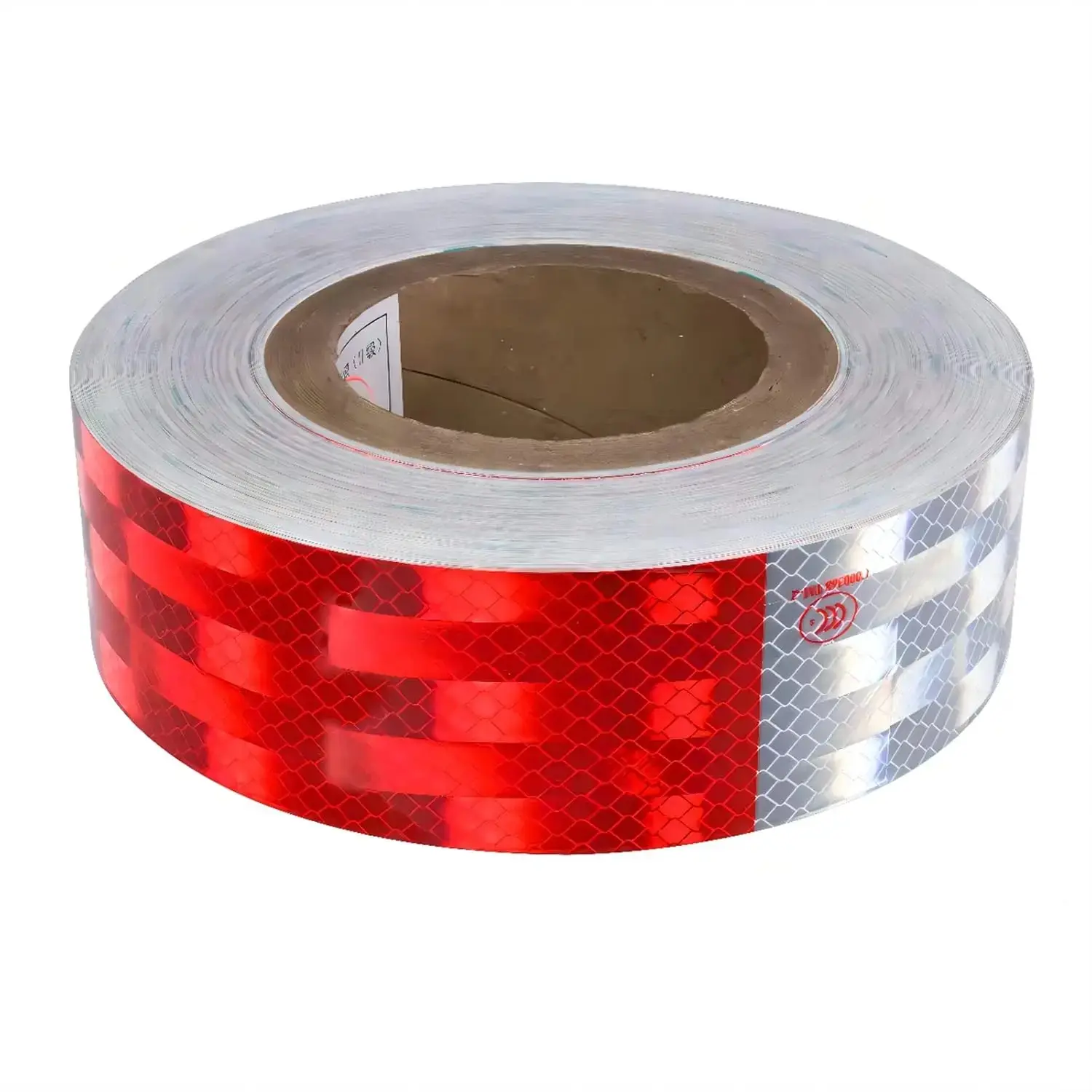 Reflective Tape 4.8CMX30M Red/White High Intensity Safety Caution Warning Grade Self-Adhesive Waterproof Trailer Reflector