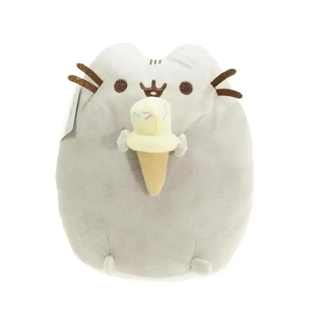 14cm Kawaii Food‑Themed Cat Plush Toy Sushi Ice Cream Pizza Potato Chip Stuffed Animal Doll Cute Gift for Children