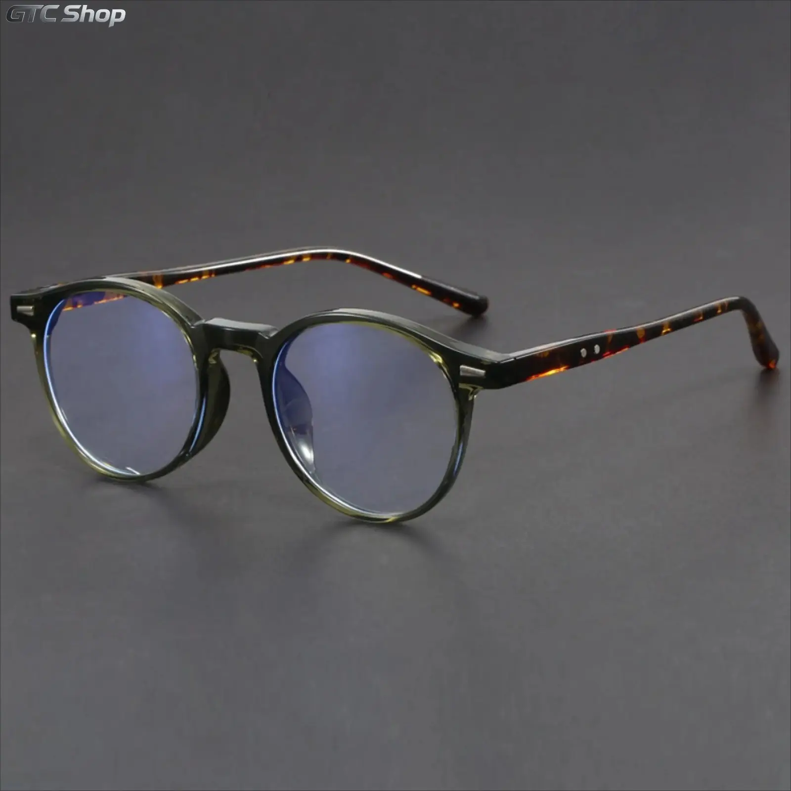 Round Frame Reading Glasses with Simple Rivet Details A Casual Everyday Accessory Anti Blue Light Glasses for Both Men and Women Round Eyeglasses Reading Eyewear