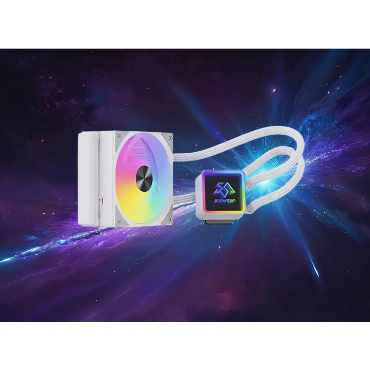 All In One CPU Liquid Cooler Available In 120 240 And 360 Sizes For Desktop Computers