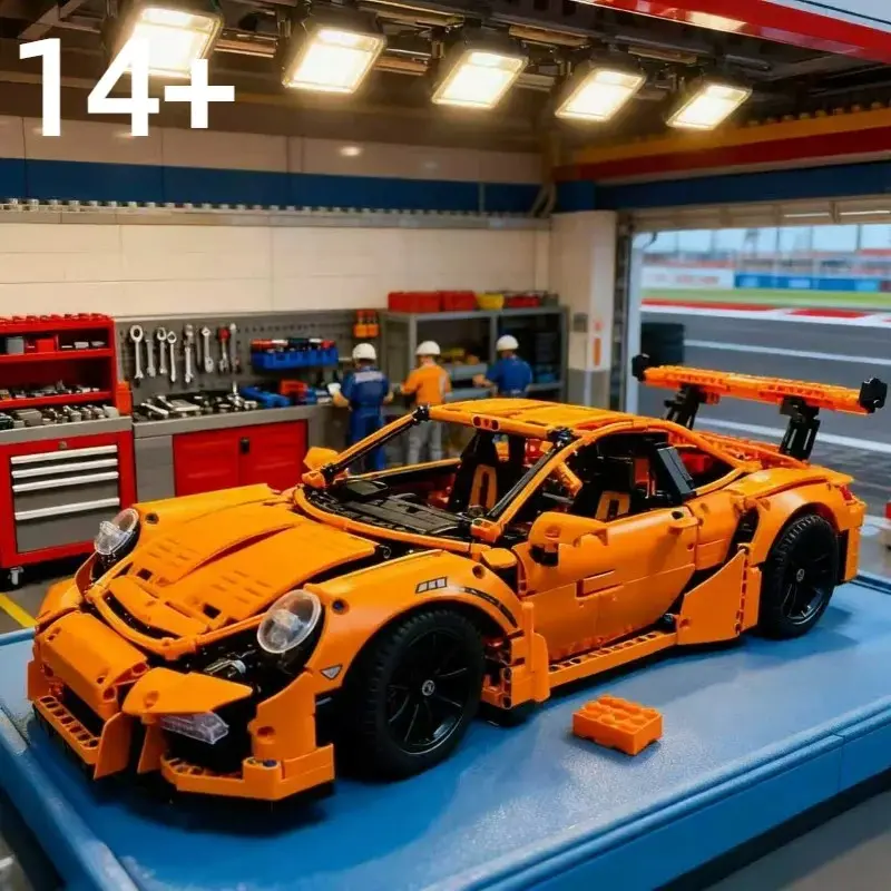 New Arrival Gt3.0rss Technology Car Model Kit, Model Building Kit, DIY Model Kit, 2704 Pieces Assembly Toy, Perfect Gift for Kids, Birthday Present for Children