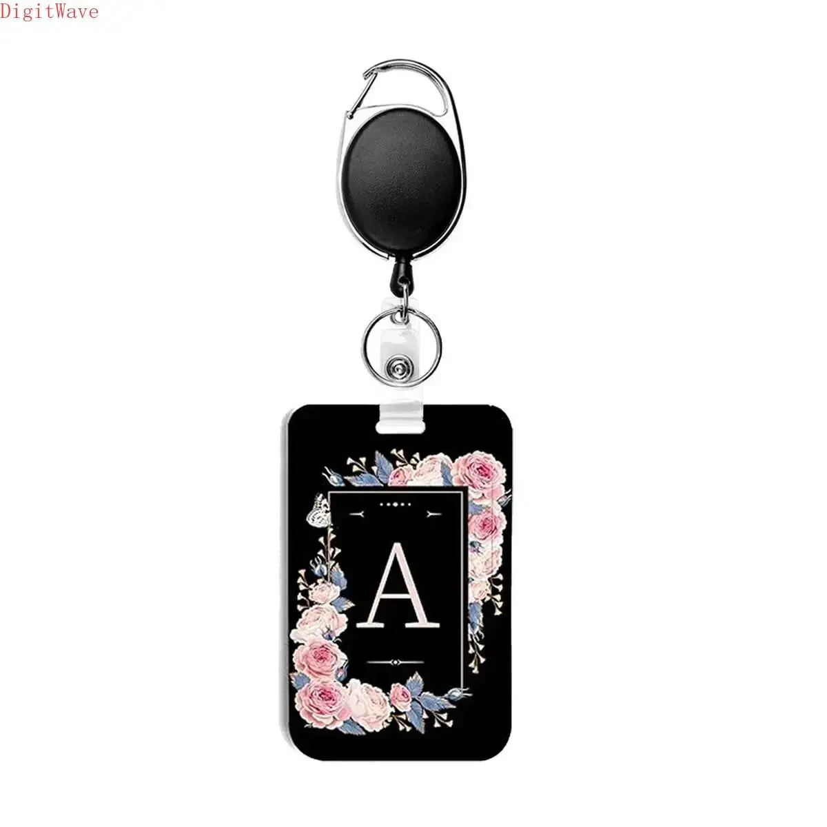 Nurse ID Badge Holder with Card Case, Retractable Clip, Nurse Badge Reel, Business Vertical Namecard Protector, Durable Keychain, Nurse Gift, Retractable Badge Holders, Id Holders For Badges, Medical Badge Holder