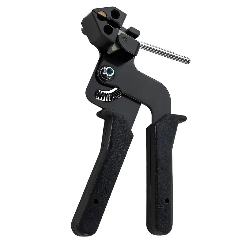 Stainless Steel Banding Tool Kit Self-Locking Tensioner with Cutter Heavy-Duty Industrial Strapping Tool for Metal Bands/Cables/Pipes