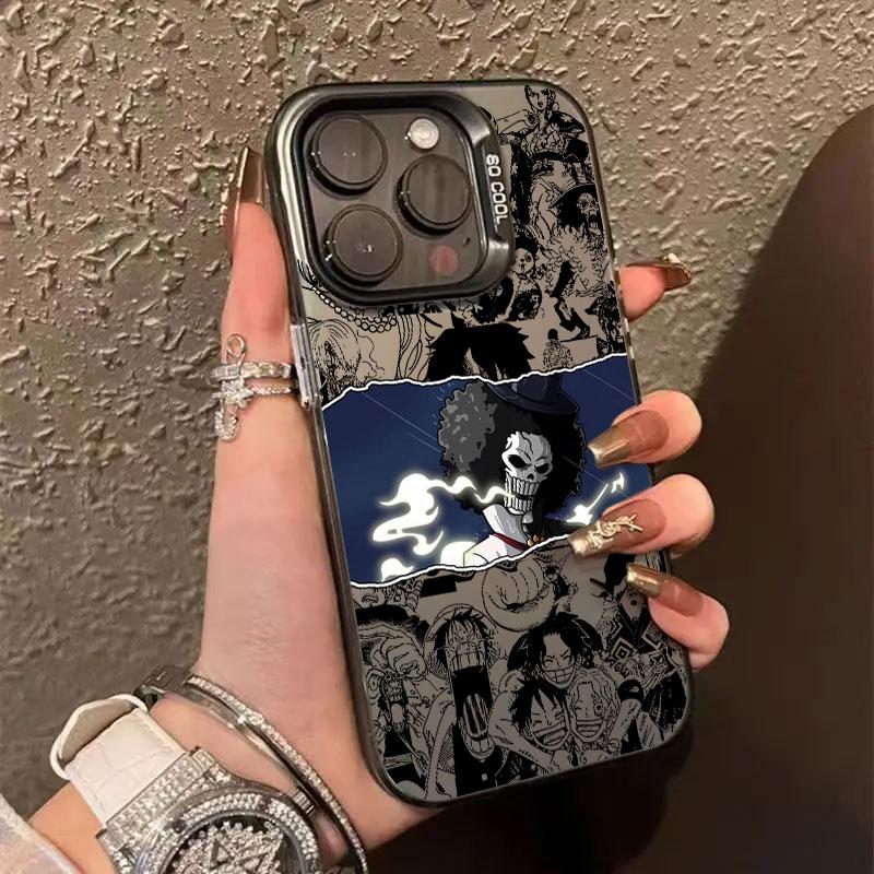 Zoro Sanji Brook Comics Coque For Apple iPhone 17 Air 16e 16 14 15 13 11 Pro Max Plus 12 13 17 Pro Shockproof Case Phone Cover