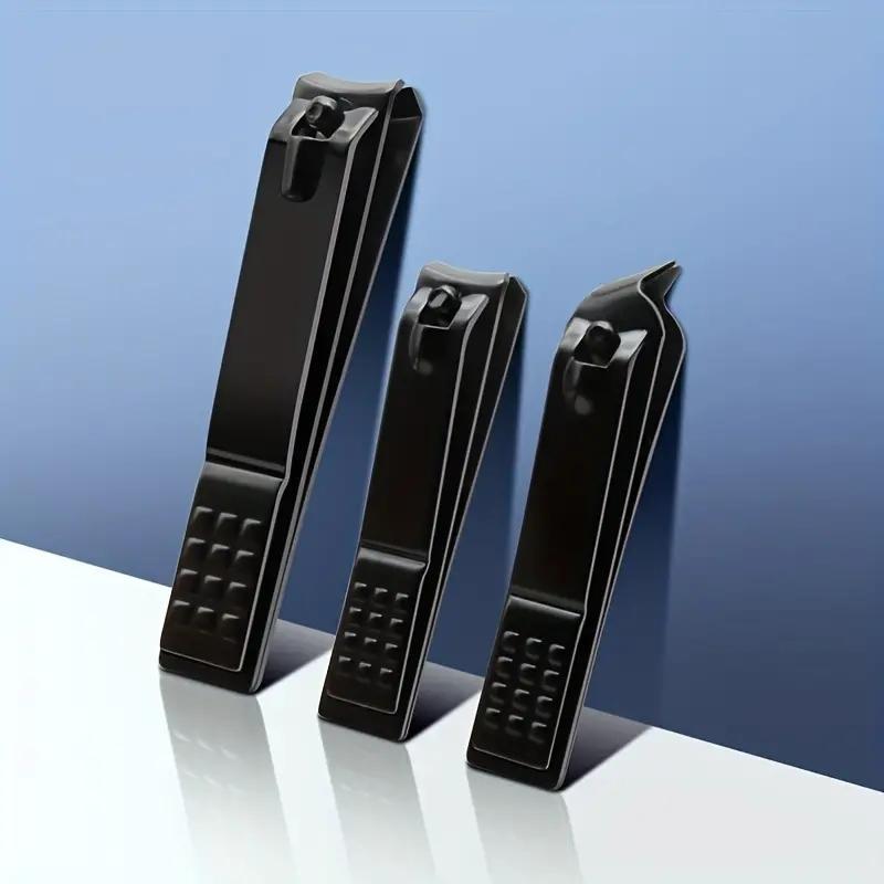 Portable Nail Clipper, Nail File, 3 Counts/set Stainless Steel Manicure Pedicures Kits for Home and Travel Use, Personal Care Tools for Women and Men, Gift for Men