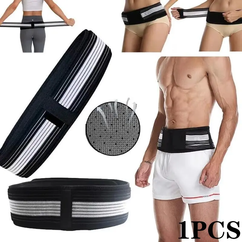 Premium Relief Belt for Back Pain & Sciatica, Unisex Design, Breathable Lumbar Brace, Lower Back Brace, Recovery Belt, Supports Lumbar & Hip Areas, Ideal for Daily Use, Enhances Comfort, Lumbar Spine Relaxer