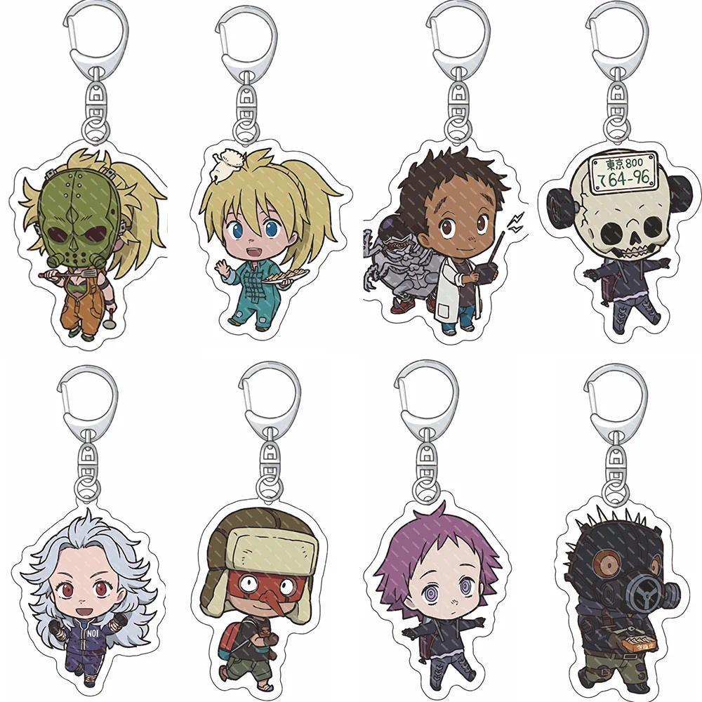 Fashion Anime Dorohedoro Keychain Cosplay Charm Keyring Acrylic Figure Key Chain Phone Pendant Halloween Decor Boy Girl's Party Fashion Anime Dorohedoro Keychain Cosplay Charm Keyring Acrylic Figure Key Chain Phone Pendant Halloween Decor Boy Girl's Party