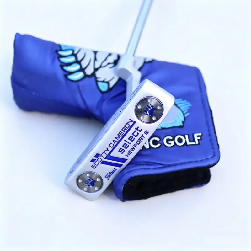 2026 latest model golf putter, straight blade type, comes with a cover, straight push, stainless steel, integrated balance (Purchase two or more and receive a beautiful gift)