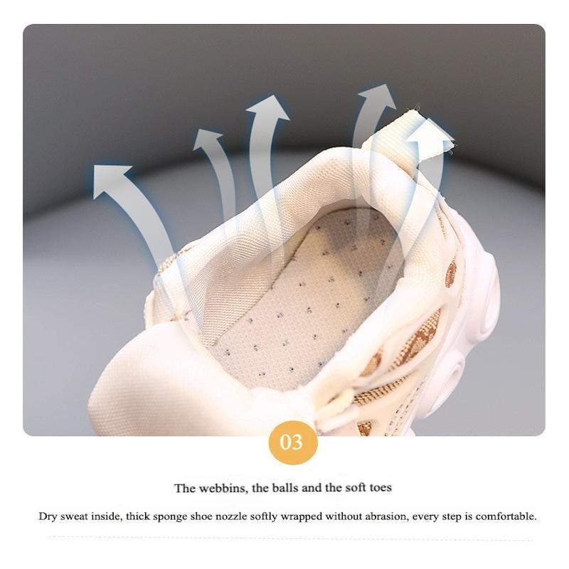 Led Shoes For Kids, Sneakers With LED Light For 3-5 years Girls/Boys, Breathable Nonslip Running Shoes For All Seasons